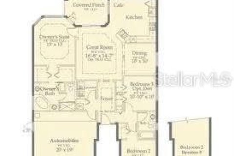 House in Oviedo, Florida 3 bedrooms, 143.91 sq.m. № 2430726 - photo 24
