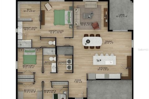 Casa en venta en Winter Haven, Florida, 4 dormitorios, 234.3 m2 № 2294768 - foto 30