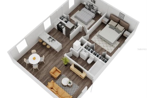 Apartamento en alquiler en Tampa, Florida, 2 dormitorios, 92.9 m2 № 1904149 - foto 7