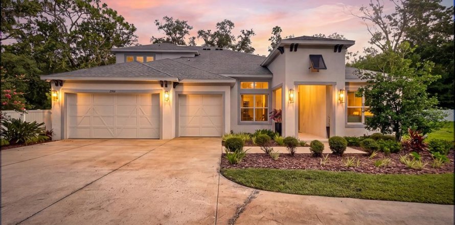 House in Lutz, Florida 5 bedrooms, 372.82 sq.m. № 2258229