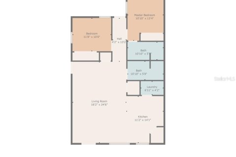 Townhouse in Tampa, Florida 2 bedrooms, 123.19 sq.m. № 2157178 - photo 26