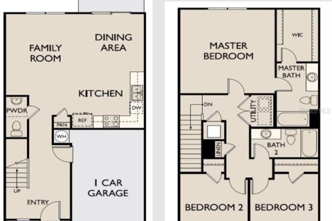 Townhouse in Davenport, Florida 3 bedrooms, 137.5 sq.m. № 1569981 - photo 2