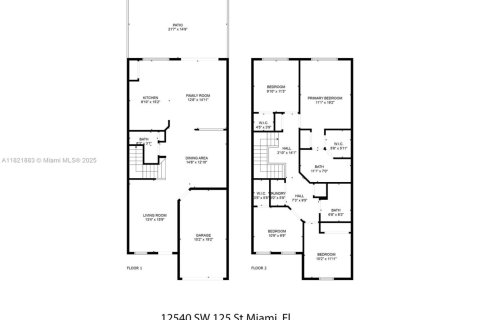 Townhouse in Miami, Florida 4 bedrooms, 166.57 sq.m. № 1783819 - photo 29