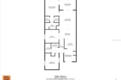 Condo in Bradenton, Florida, 2 bedrooms  № 1824748 - photo 15