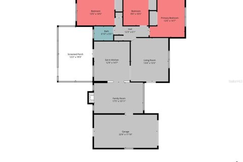 House in Saint Petersburg, Florida 3 bedrooms, 118.26 sq.m. № 2258845 - photo 28