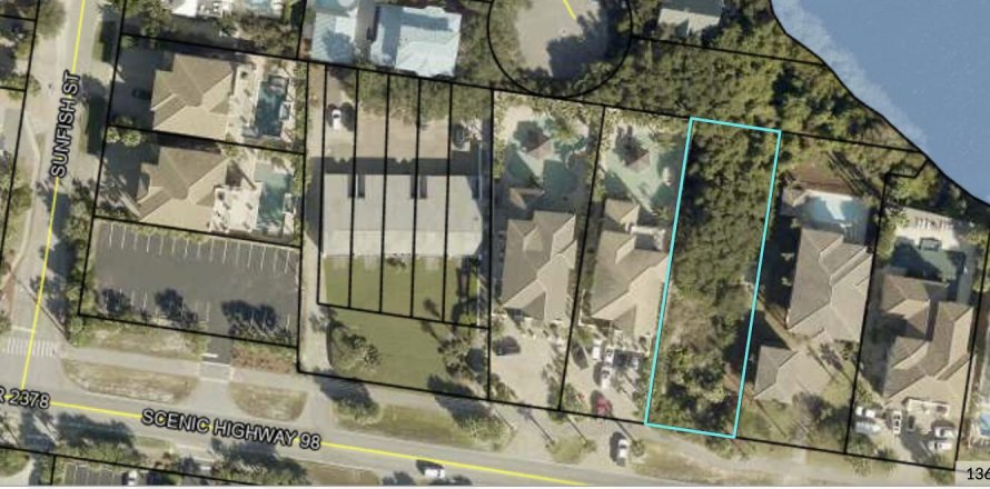 Terreno en Destin, Florida № 560973