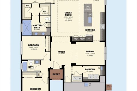 House in Westlake, Florida 3 bedrooms, 192.96 sq.m. № 1146962 - photo 1
