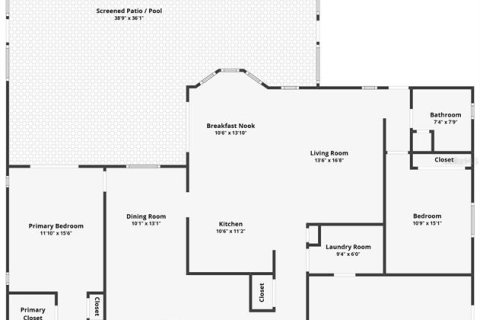 House in Spring Hill, Florida 2 bedrooms, 163.88 sq.m. № 1744968 - photo 4