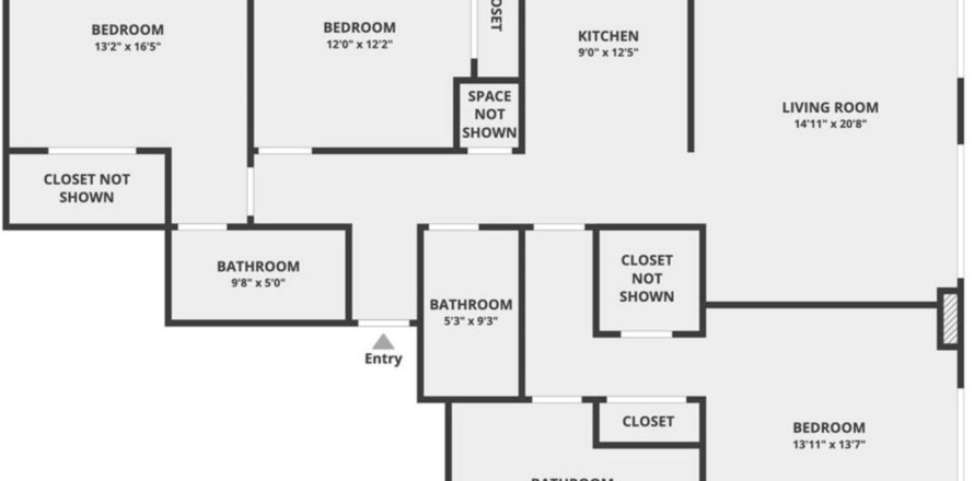 Condominio en Hallandale Beach, Florida, 3 dormitorios № 1043069