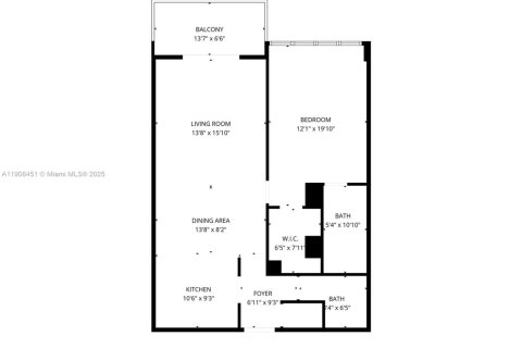 Condo in Hallandale Beach, Florida, 1 bedroom  № 1964314 - photo 4