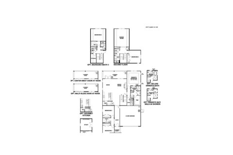 House floor plan «House», 4 bedrooms in Grand Creek South