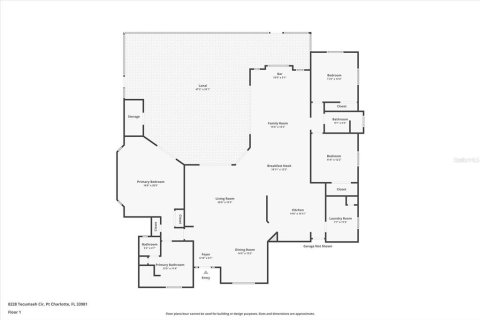 House in Port Charlotte, Florida 3 bedrooms, 229.84 sq.m. № 1894329 - photo 5