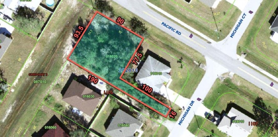 Land in Kissimmee, Florida № 1812481