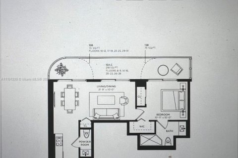 Condo in Miami, Florida, 1 bedroom  № 1868454 - photo 2