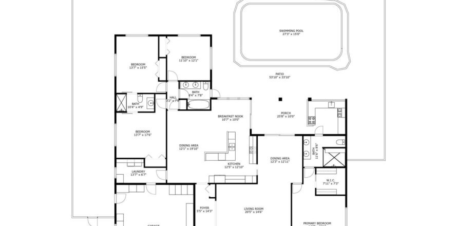 House in Boca Raton, Florida 4 bedrooms, 236.06 sq.m. № 1178641