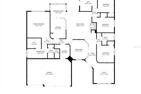 Villa ou maison à vendre à Ocoee, Floride: 4 chambres, 213.68 m2 № 2415119 - photo 20