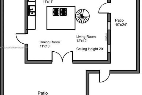 Townhouse in Miami, Florida 2 bedrooms, 123.56 sq.m. № 1953576 - photo 13