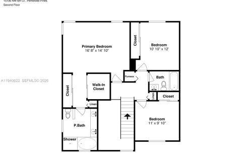 House in Pembroke Pines, Florida 3 bedrooms, 158.77 sq.m. № 1997742 - photo 3