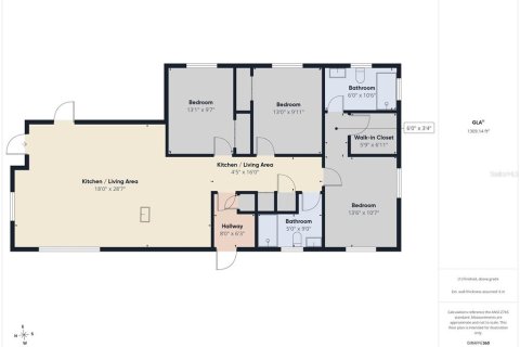 Casa en venta en Lakeland, Florida, 3 dormitorios, 127.83 m2 № 2223220 - foto 2