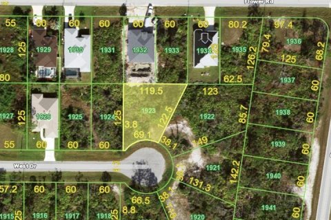Terreno en Rotonda, Florida № 2232468