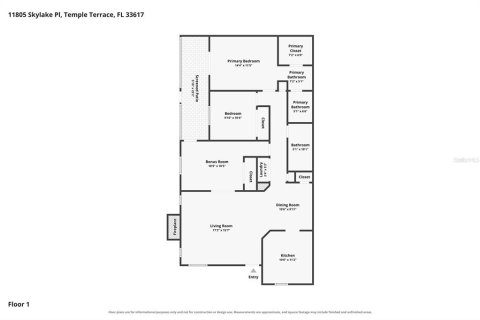 Condo in Tampa, Florida, 3 bedrooms № 2197780 - photo 3
