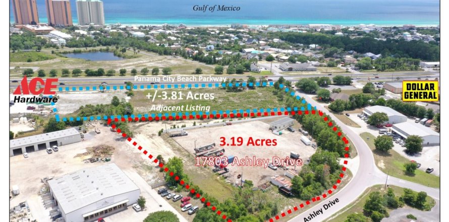 Land in Panama City Beach, Florida № 564506