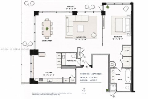 Condominio en venta en Fort Lauderdale, Florida, 1 dormitorio, 120.49 m2 № 2153928 - foto 4