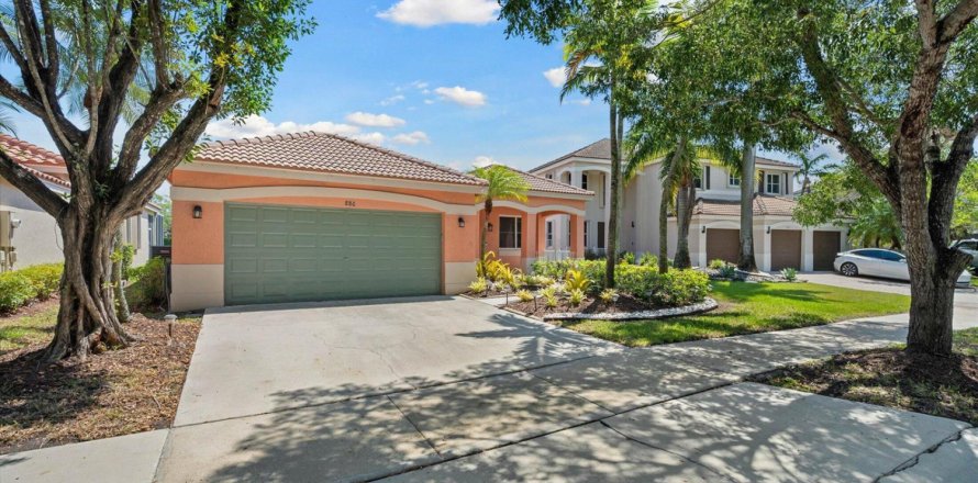 Villa ou maison à Weston, Floride 4 chambres, 196.49 m2 № 2331280
