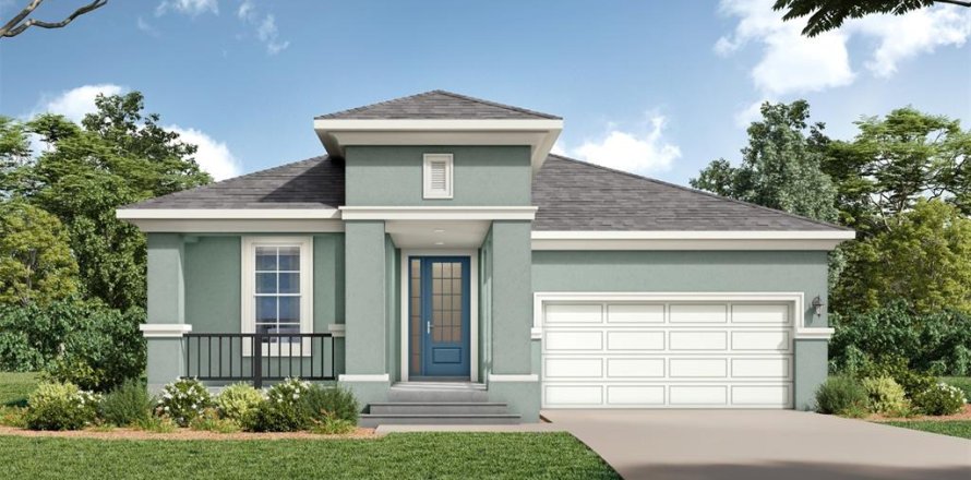 House in New Port Richey, Florida 4 bedrooms, 192.4 sq.m. № 2347729