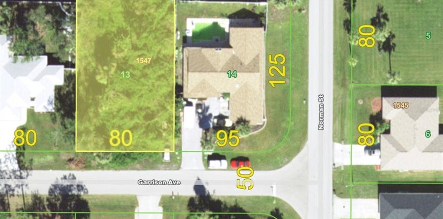 Land in Port Charlotte, Florida № 2160712