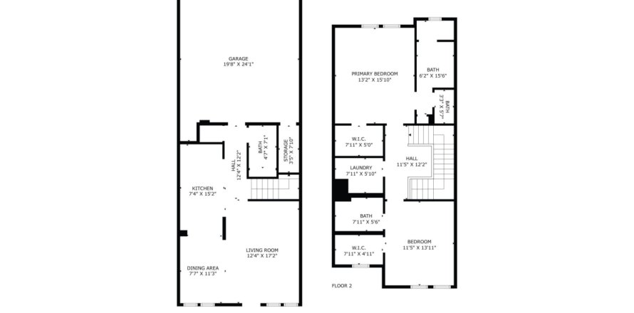 Condo à West Palm Beach, Floride, 2 chambres  № 1016217