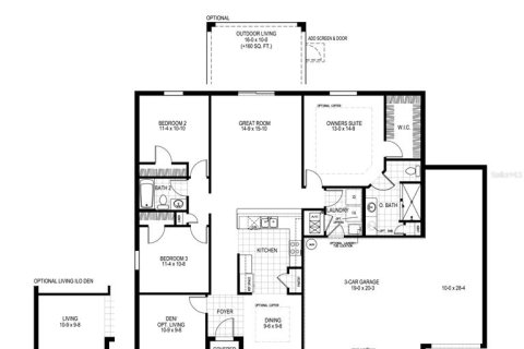 House in Palm Coast, Florida 3 bedrooms, 152.08 sq.m. № 1568177 - photo 9