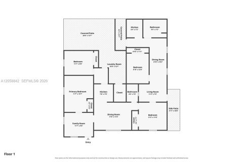 Villa ou maison à vendre à Homestead, Floride: 3 chambres, 128.67 m2 № 2186402 - photo 3