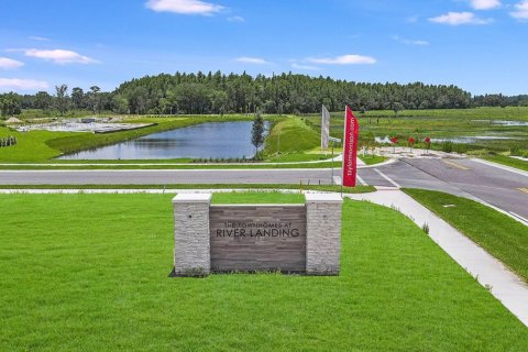 THE TOWNHOMES AT RIVER LANDING sobre plano en Wesley Chapel, Florida № 266502 - foto 1