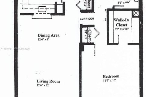 Квартира в Майами, Флорида 1 спальня, 75.53м2 № 2005533