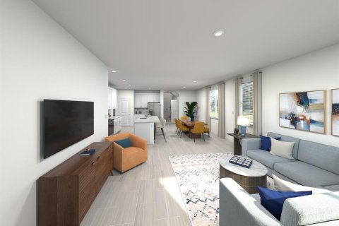 Купить таунхаус в Миннеола, Флорида 7 комнат, 190.82м2, № 1853981 - фото 4