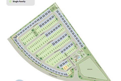 Купить таунхаус в Миннеола, Флорида 7 комнат, 190.82м2, № 1853981 - фото 2