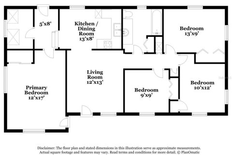 House in Tampa, Florida 4 bedrooms, 110.65 sq.m. № 1651532 - photo 2