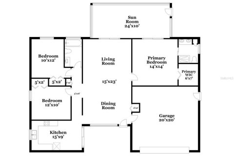 House in Sarasota, Florida 3 bedrooms, 126.53 sq.m. № 1908385 - photo 16