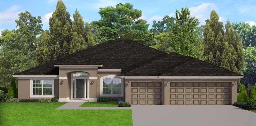 House in Ocala, Florida 4 bedrooms, 233 sq.m. № 1632272