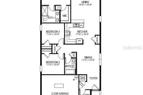 Casa en alquiler en Davenport, Florida, 3 dormitorios, 139.73 m2 № 1906823 - foto 28