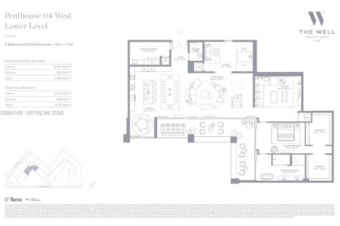 Купить кондоминиум в Майами, Флорида 3 спальни, 352.38м2, № 2090043 - фото 29