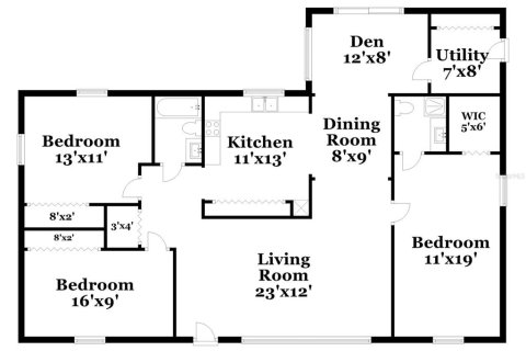 House in Holiday, Florida 3 bedrooms, 127.28 sq.m. № 1913950 - photo 16