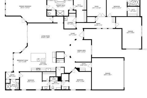 Villa ou maison à vendre à Winter Garden, Floride: 4 chambres, 323.95 m2 № 2388349 - photo 3