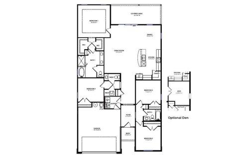 House in Alachua, Florida 4 bedrooms, 184.13 sq.m. № 1800053 - photo 15