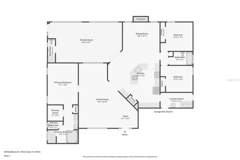 Casa en venta en Palm Coast, Florida, 3 dormitorios, 185.99 m2 № 2195763 - foto 25