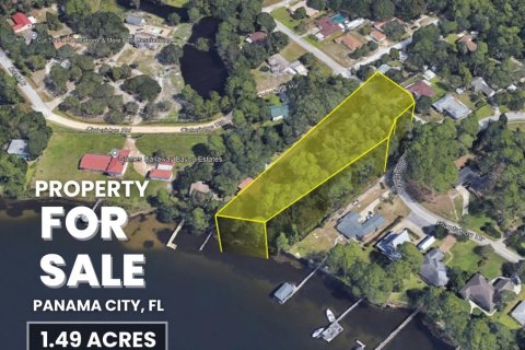 Terreno en venta en Panama City, Florida № 1841467 - foto 1