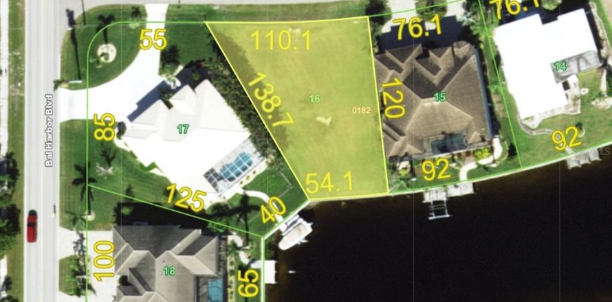 Terreno en Punta Gorda, Florida № 1588771