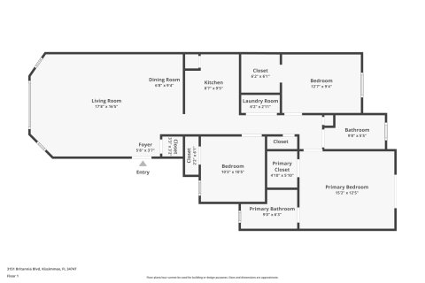 Condo in Kissimmee, Florida, 3 bedrooms  № 1758143 - photo 1