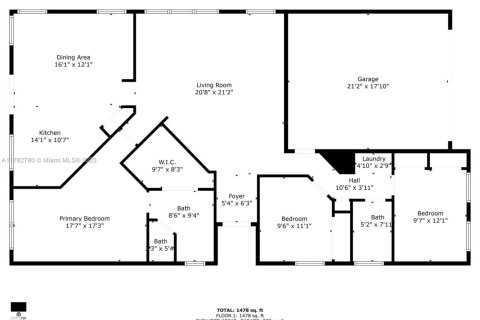 House in Plantation, Florida 3 bedrooms, 162.76 sq.m. № 1713347 - photo 4